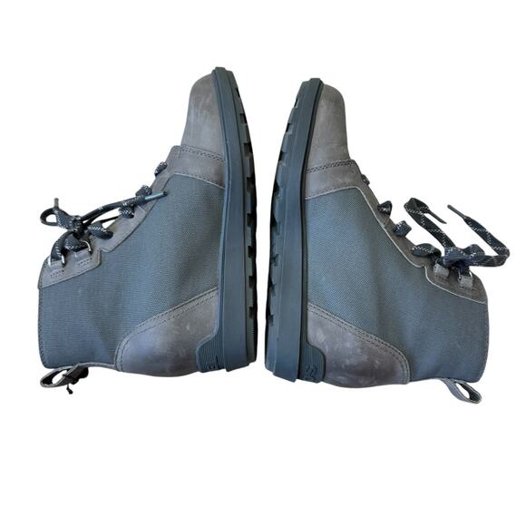 Sorel Evie II Lace Wedge Booties Quarry/Grill 8.5 - Picture 5 of 9